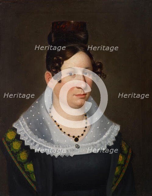 Portrait of Mrs. John H. Sanders, date unknown. Creator: Alexander Bradford.