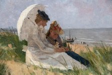 At the Dunes, Zandvoort, 1891-1892. Creator: Hart Nibbrig, Ferdinand (1866-1915).