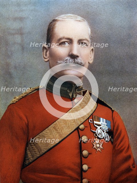 Major-General JBB Dickson, commanding 4th Cavalry Brigade, South Africa Field Force, 1902.Artist: Bassano Studio