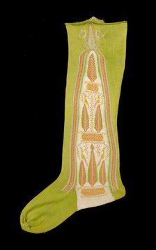 Stockings, British, first quarter 19th century. Creator: Unknown.