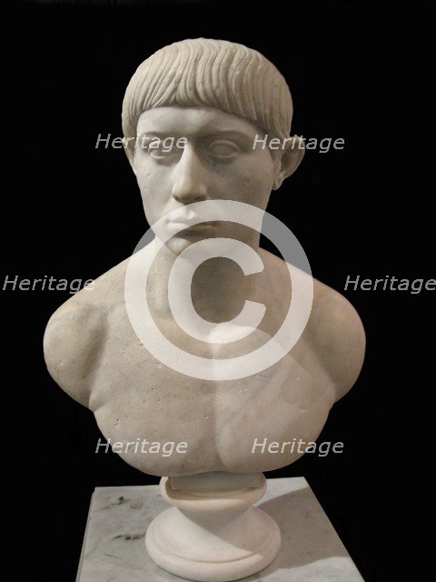Bust of Brutus, 2nd cen. AD. Artist: Art of Ancient Rome, Classical sculpture  