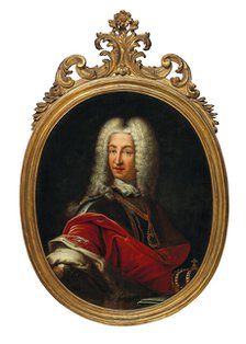 Portrait of Victor Amadeus II (1666-1732), King of Sardinia and Duke of Savoy. Creator: Clementi, Maria Giovanna, (La Clementina) (1692-1761).