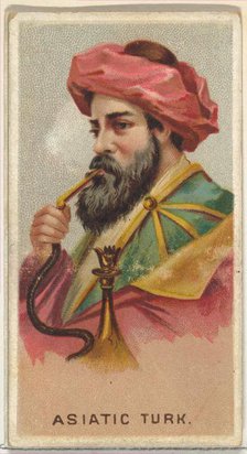 Asiatic Turk, from World's Smokers series (N33) for Allen & Ginter Cigarettes, 1888. Creator: Allen & Ginter.