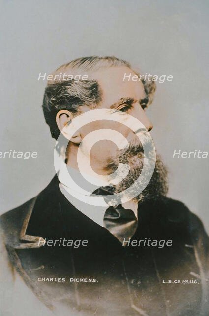 'Charles Dickens', 1867.  Creator: London Stereoscopic & Photographic Co.