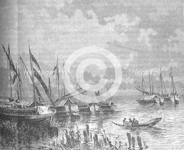 'The Bahr-El-Gazelle', c1881-85. Artist: Unknown.