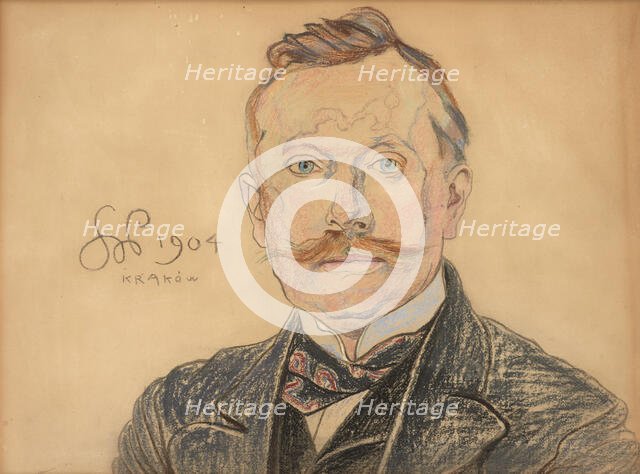 Portrait of Dr. Jan Raczynski, 1904. Creator: Stanislaw Wyspianski.