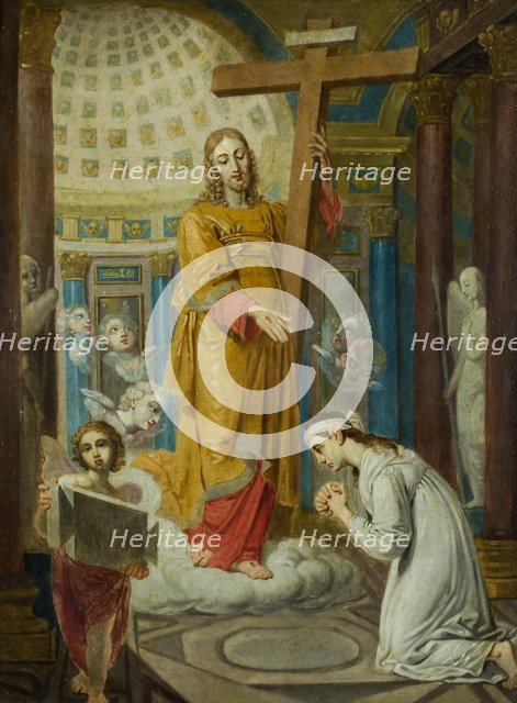 The Appearance of Christ with the Cross to Ekaterina Filippovna Tatarinova.