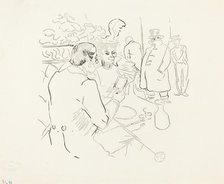 Snobism, 1895. Creator: Henri de Toulouse-Lautrec.