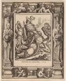 Waggoner, 1651. Creator: Wenceslaus Hollar.