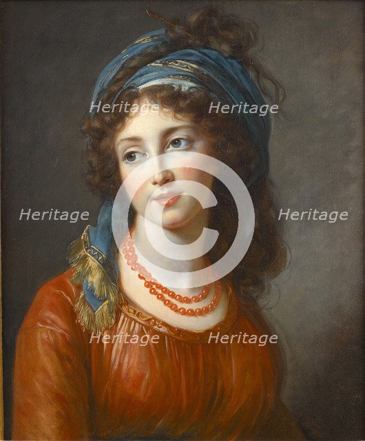 Portrait of Aglaé de Gramont, née de Polignac (1768-1812), 1794. Artist: Vigée-Lebrun, Marie Louise Elisabeth (1755-1842)