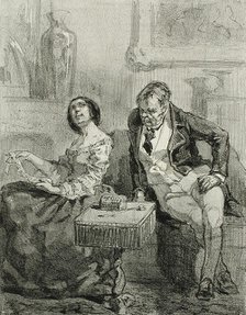 Les Framboisy, 1856. Creator: Félicien Rops.