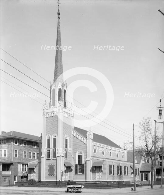 First Presbyterian Church, Atlantic City, N.J., between 1900 and 1910. Creator: Unknown.