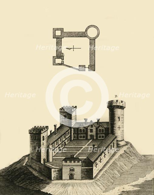Cambridge Castle, c1783. Creator: Unknown.