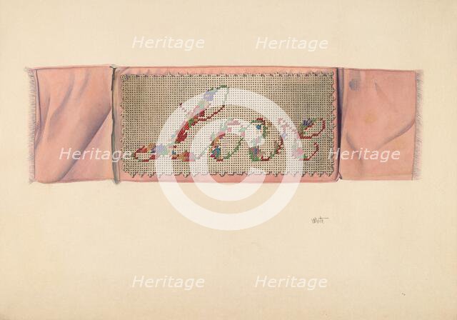 Bookmark, c. 1938. Creator: Edward White.