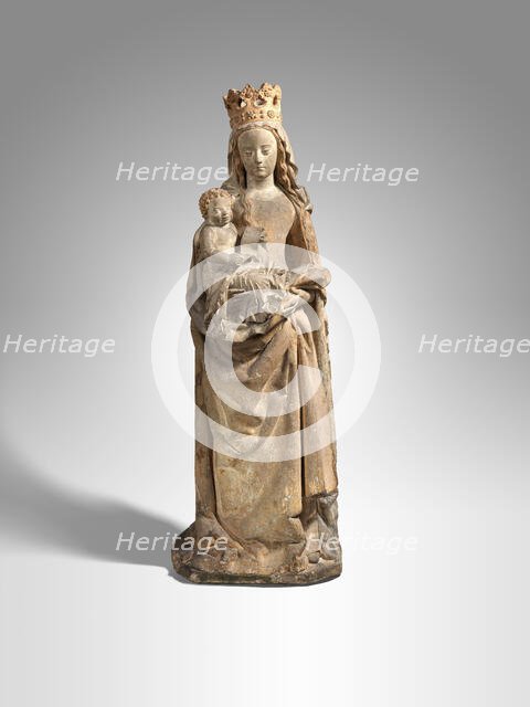 Virgin and Child, French, 15th century. Creator: Unknown.