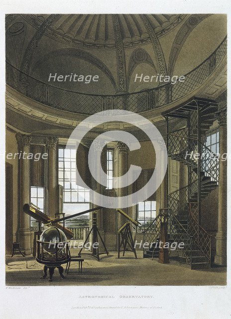 Astronomical Observatory, 1814. Artist: James Black