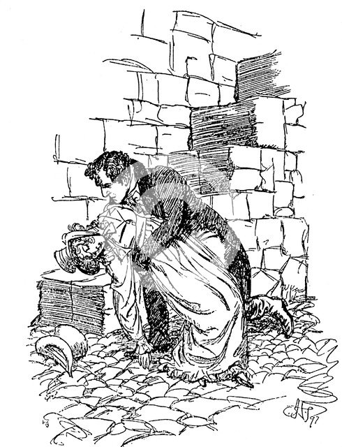 Scene from Jane Austen's Persuasion, 1897. Artist: Hugh Thomson