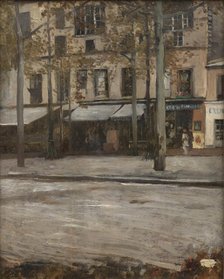 A Street in Paris. Study from Montmartre. Creator: Hugo Birger.
