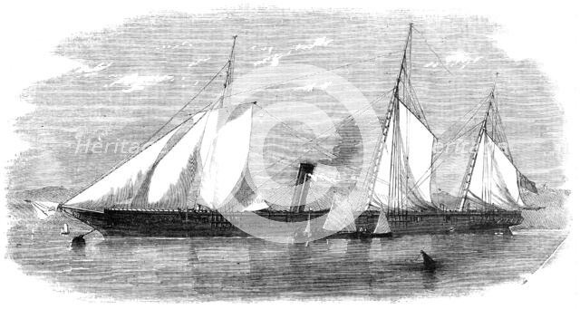 H.M. New Dispatch Gun-Boat "Wanderer", 1856.  Creator: Unknown.