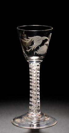 Wine Glass, 1750-1799. Creator: Unknown.