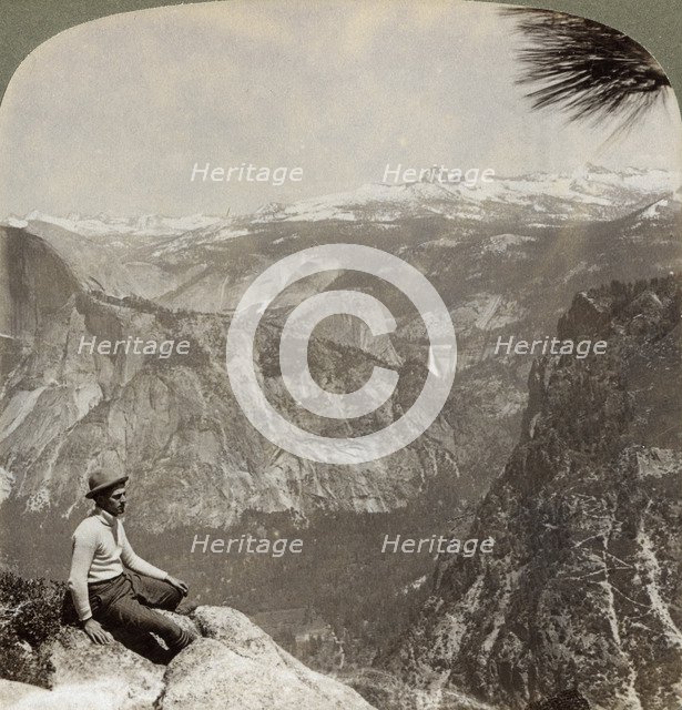 Yosemite Valley, California, USA, 1902. Artist: Underwood & Underwood