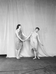 Elizabeth Duncan dancers and children, 1932. Creator: Arnold Genthe.