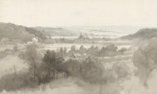 View of a valley, 1816-1880. Creator: Willem Bodeman.