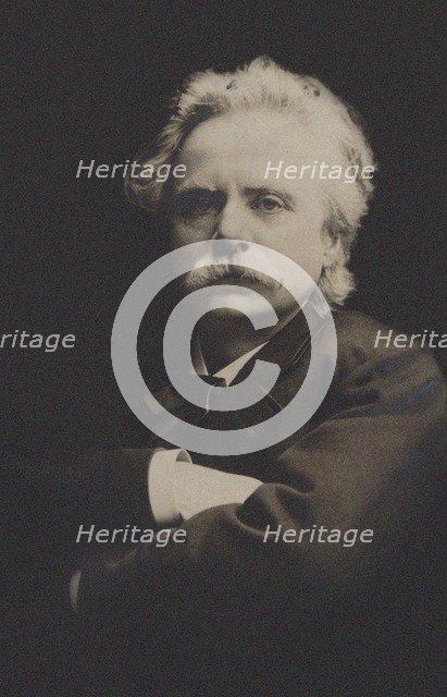 Portrait of the composer Edvard Grieg (1843-1907), 1900.