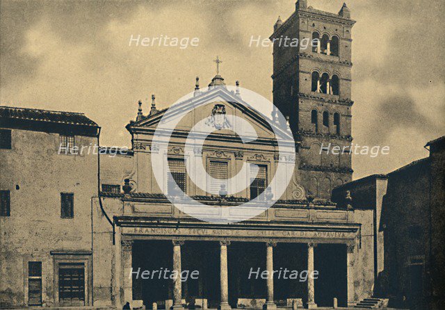 'Roma - St. Caecilia's Church', 1910. Artist: Unknown.