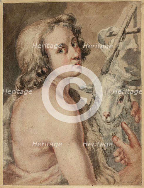 Saint John the Baptist with Lamb, n.d. Creator: Unknown.