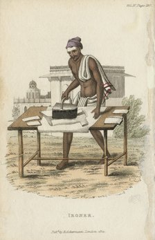 Ironer, 1822. Artist: Anon