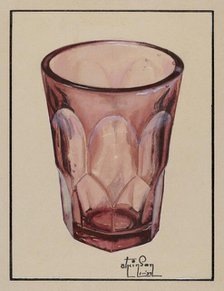 Whiskey Glass, 1937. Creator: Ralph Atkinson.