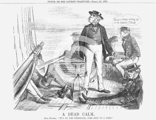 'A Dead Calm', 1862. Artist: Unknown