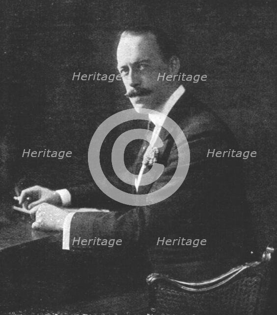 ''M. Henry Herman Harjes, president du Comite central des Secours Americains', c1915. Creator: Unknown.
