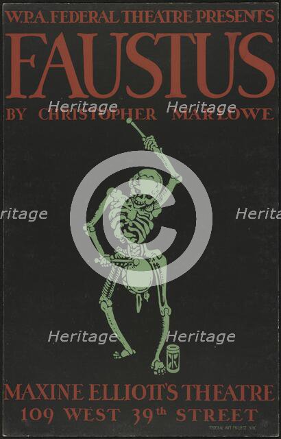 Faustus, New York, [1936]. Creator: Unknown.