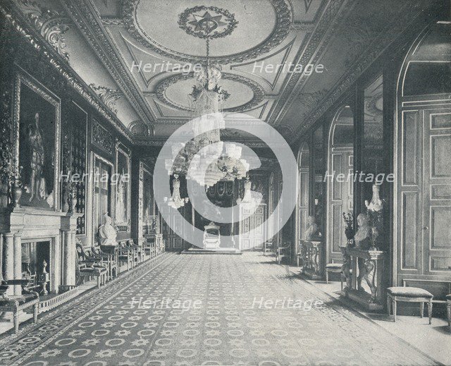 'The Throne Room, Windsor Castle', c1899, (1901). Artist: Eyre & Spottiswoode.
