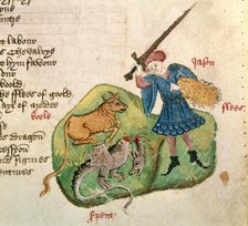 Jason wins the Golden Fleece, c1460. Creator: Unknown.