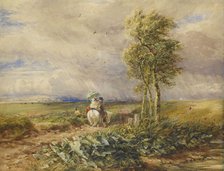 Sun, Wind and Rain, 1845. Creator: David Cox the Elder.