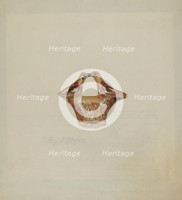 Chalkware Birds, 1935/1942. Creator: Roy S. Brown.