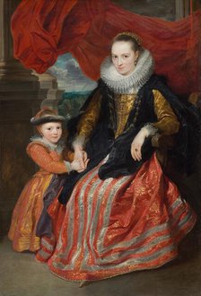 Susanna Fourment and Her Daughter, 1621. Creator: Anthony van Dyck.