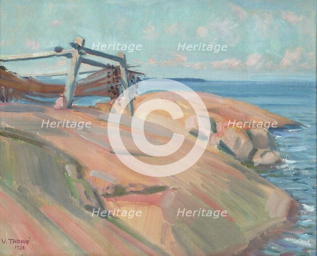 Outer islands of Tammio, 1936. Creator: Verner Thome.