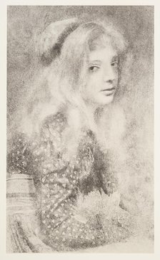Madeleine. From the portfolio: Robert Demachy,  c.1890-1914. Creator: Robert Demachy.