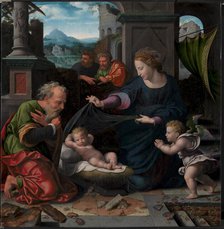 The Holy Family, 1515-1615. Creators: Workshop of Joos van Cleve, Unknown.