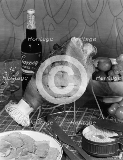 Ham joint, 1963.  Artist: Michael Walters