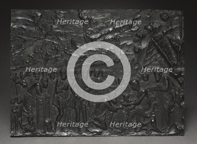 Adoration of the Magi, c. 1500-1525. Creator: Giulio della Torre (Italian, c. 1481-bef 1563), attributed to.