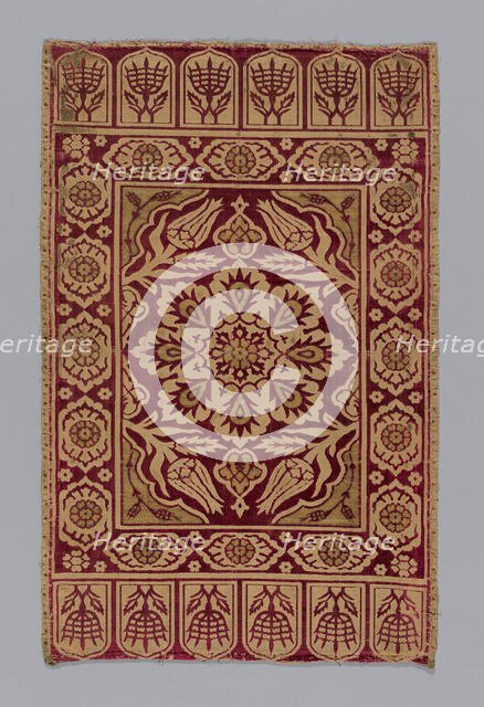 Cushion Cover, Turkey, 1601/50. Creator: Unknown.