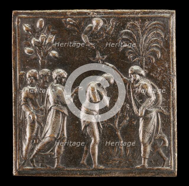 The Baptism in the Jordan, 1537 or after. Creator: Valerio Belli.