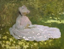 Springtime, 1872. Creator: Claude Monet.
