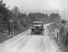 Austin 12/4 open 4-seater taking part in the North West London Motor Club Trial, 1 June 1929. Artist: Bill Brunell.