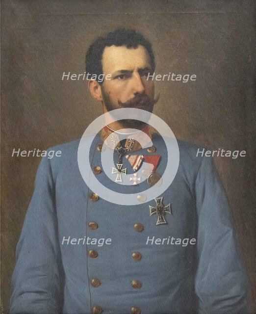 Portrait of Archduke Eugen of Austria-Teschen (1863-1954), 1900. Creator: Büche, Josef (1848-1917).